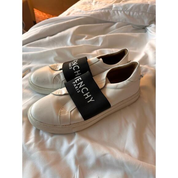 Givenchy White Urban Street sneakers leather elastic band Slip On Sneakers 44 main image 6